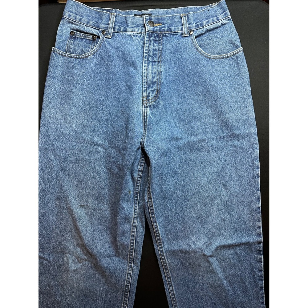 Vintage Gucci Made in Italy Blue Denim Straight Leg Jeans Size 31x33